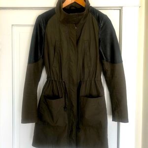 Genuine Leather Utility Jacket Danier